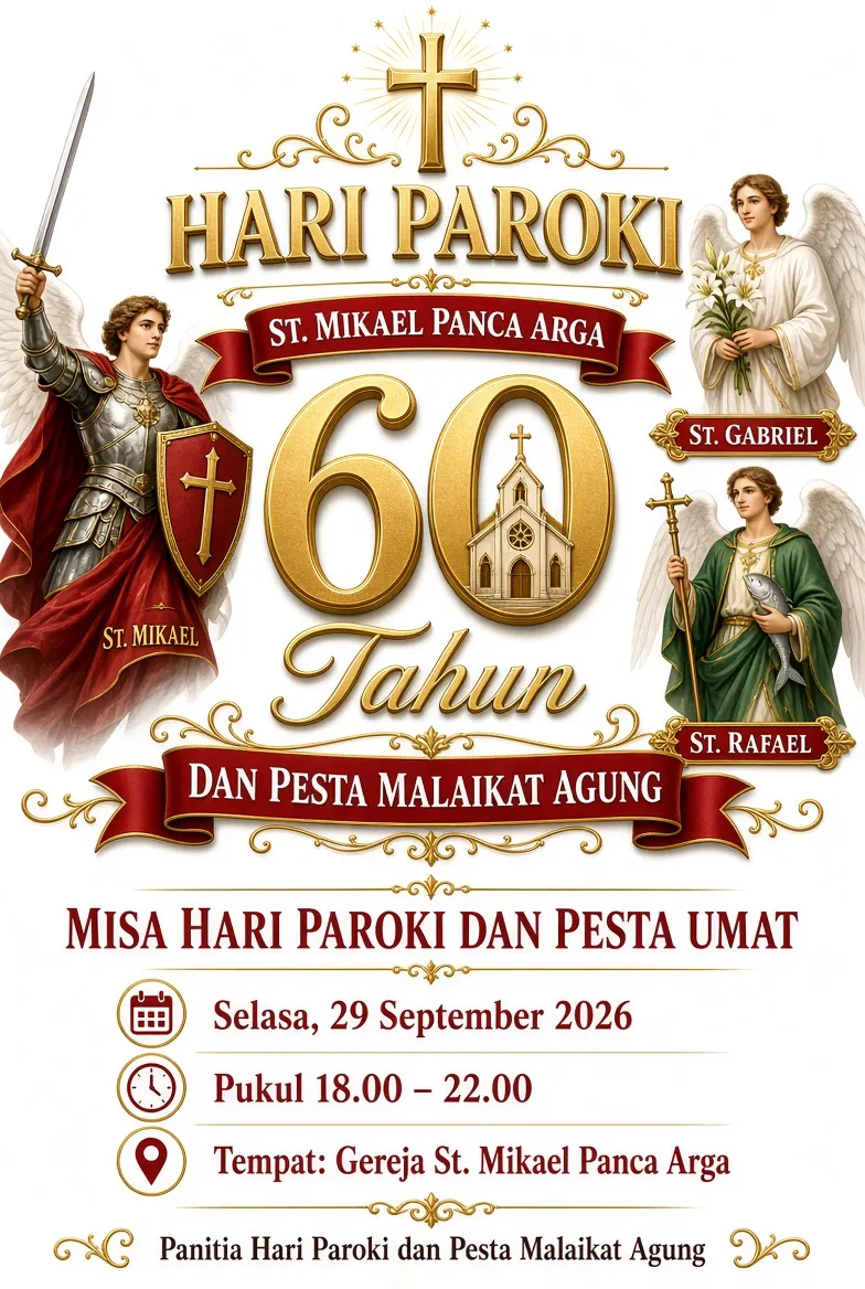 Misa Hari Paroki 2026